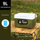 6L/9L Car Mini Fridge Picnic Refrigerators Heat and Cold Preservation for Aut
