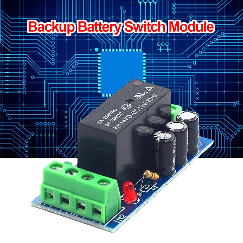 12V 150W Backup Battery Switch Module Automatic Switching Battery Power Suppl