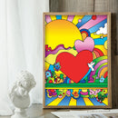 5D DIY Colorful Heart Full Round Drill Diamond Painting Kit Artwork Craft