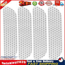 4pcs Open Car Door Stickers Warning Mark Reflective Strips Tapes (White) Newly