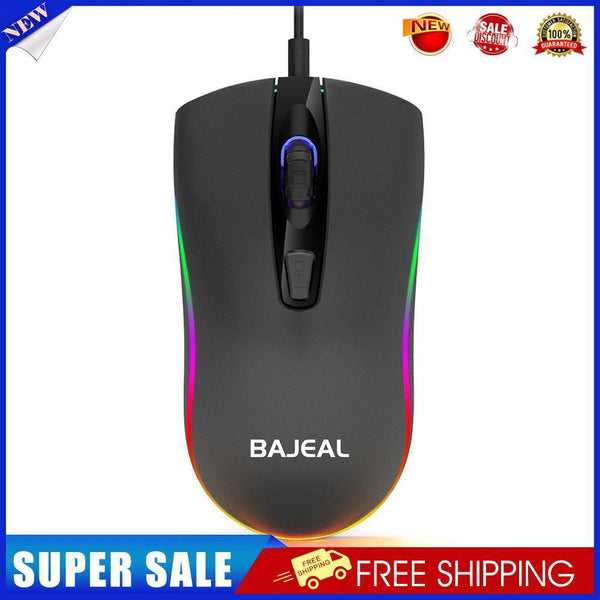 Wired Gaming 4D Mouse 1600DPI Photoelectric Ergonomic USB Computer Mouse
