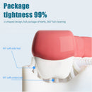 Silicone U-shaped Toothbrush 360 Degree Soft Brush for Kids (Heart Pink) Newly