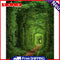 DIY Digital Picture Quiet Tunnel Frameless Oil Painting By Number Handicrafts