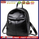 Fashion Leather Women Backpack Shoulder Bag for Teenager Girls Student Daypack