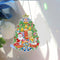 DIY Special Shaped Diamond Art Flower Wreath Hanging Rhinestone Garland Gifts