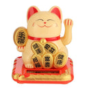 6pcs Chinese Lucky Cat Wealth Waving Shaking Hand Fortune Welcome Craft
