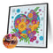 Partial Special Shape Drill Diamond Painting Heart Rhinestone Draw (UP149) Newly