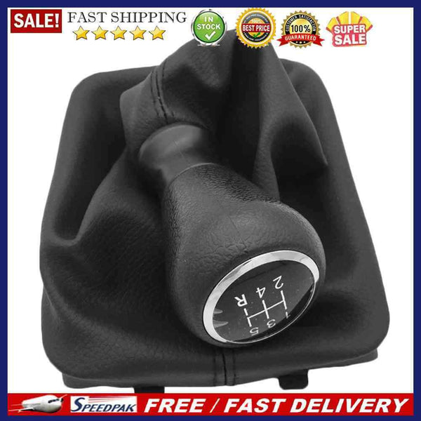 For Peugeot 206 207 5 Speed Gear Shift Knob Shifter Stick Lever Collar Cove