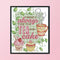 Cross-Stitch Kits Printed Canvas Tea Cake Embroidery DIY 14CT Stamp (J341)