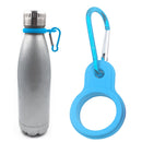 Outdoor Kettle Buckle Hook Camp Water Bottle Holder Carabiner (Sky Blue) Newly