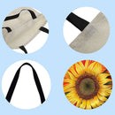 Motingdi Women's Sunflower Shopping Bag Large Capacity 40x