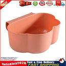 Hanging Storage Basket Organizer Trash Can Shelf Home Kitchen Tool (Pink) Newly