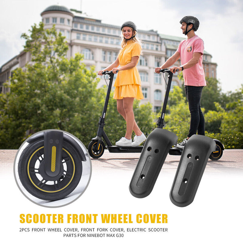 2x Electric Scooter Replacement Parts Front Fork Cover Shell for Ninebot MAX G30