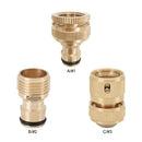 Copper Faucet Connection - Corrosion & Rust Resistant Faucet Interface (C)
