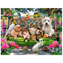 5D DIY Diamond Painting Animal Park Cross Stitch Embroidery Rhinestones
