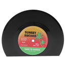 2pcs Creative Vinyl Record Shaped Book Shelves Holders School Office Gifts Newly