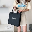 Women Felt Tote Large Capacity Female Shoulder Travel Shopping Storage Handbags