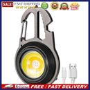 Mini LED Flashlight Keychain Portable USB Rechargeable Wine Bottle Opener Lig