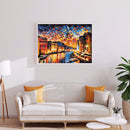 Sunset Street View 5D DIY Full Round Diamond Painting Landscape Mosaic Decor Kit