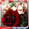 5D DIY Full Drill Diamond Painting Rose Flower Cross Stitch Embroidery Kits