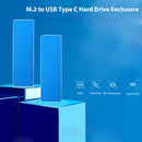 Dual Protocol M2 SSD Case 10Gbps Hard Drive Enclosure Disk Box M.2 to USB 3.1