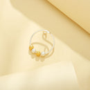 Coil Creativity Rotate Freely Fidget Beads Rings Beaded Jewelry Anxiety Ring