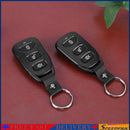 Car Vehicle Burglar Alarm Protection Keyless Security System with 2 Remotes