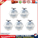 5x Round Ball Ice Cube Mold DIY Whiskey Ice Maker Kitchen Gadget (Black) Newly