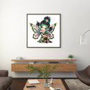 5D DIY Diamond Painted Square Diamond Girl with Wings (E507) Newly
