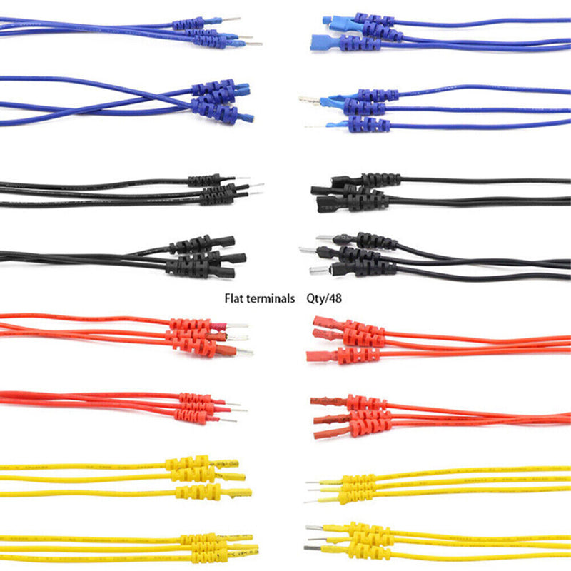 90pcs Circuit Cable Tester Automotive Lead Test Diagnostic Repair Tools Kit