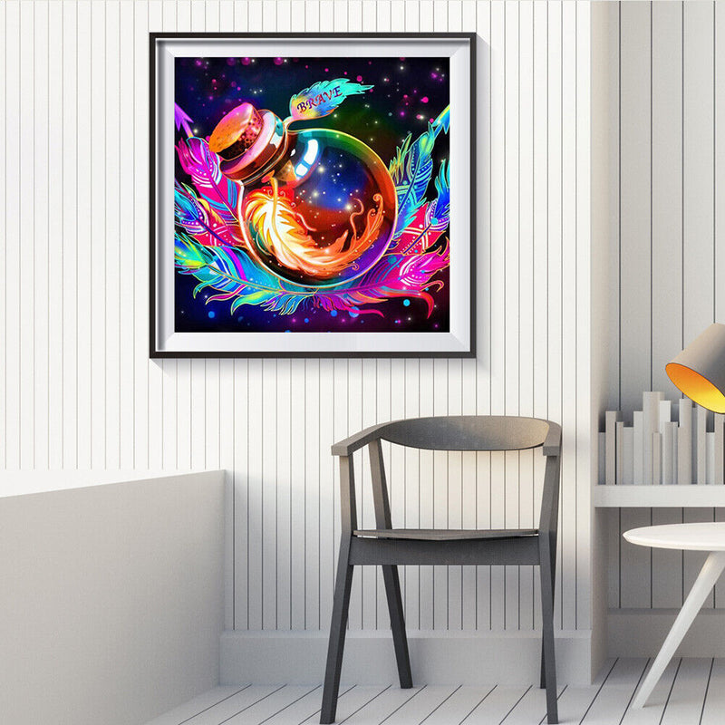 5D DIY Diamond Painting Crystal Ball Full Round Drill Mosaic Art Picture Decor