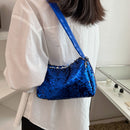 Fashion Sequins Handbag for Women Glitters Travel Ladies Casual Underarm Purse