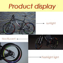 26 Inch Bicycle Reflector Fluorescent Wheel Rim Reflective Stickers (Green)