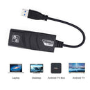 USB 3.0 to 10/100/1000 Mbps Gigabit RJ45 Ethernet LAN Adapter For P M9Y3 T0A8