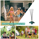 Stand Up Water Fog Cooling Garden Tool Water Mister for Yard Swimming Pool Be