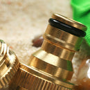 3/4" Brass Threaded Hose Tap Water Pipe Connector Tube Fitting  Accessory Tool