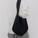 Retro Knitted Women Tote Bag Large Capacity Travel Shoulder Shopping Handbags