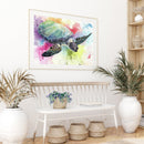 Colored Ink Animals Full Round Drill Diamond Painting Handicraft Hanging Deco