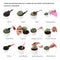 Garden Planter Kit Succulent Planting DIY Tool Seedling Tool (16pcs Pink) Newly