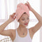 Hair Turban | Microfibre Head Wrap | Quick Dry Drying Bath Shower Hat Cap Pink~