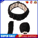 Car 3 pies set Hand Brake & Gear Shift Cover Set & Steering Wheel Covers