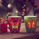 DIY Full Drill Round Butterfly Diamond Painting Children Cartoon Stickers Newly