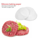 500pcs Silicone Greaseproof Paper Round Non-stick BBQ Baking Supply (11cm) Newly