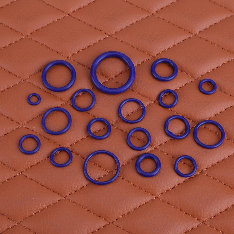 265pcs Assortment Kit Car HNBR Air Conditioning O Ring Seals Set(Purple) Newly