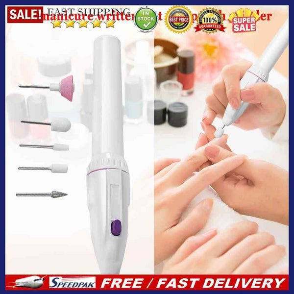 5 in1 Pro Electric Mini Nail Drill Grinder Machine Buffer File Polisher Sets