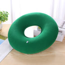 Hip Support Medical Hemorrhoid Seat Pad Inflatable Anti Bedsore (Green) Newly