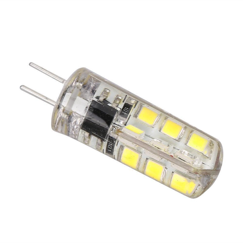 Hillrong 2W 2835SMD G4 LED Lamp AC220V-240V Silicone 24LEDs Bulb Replace (