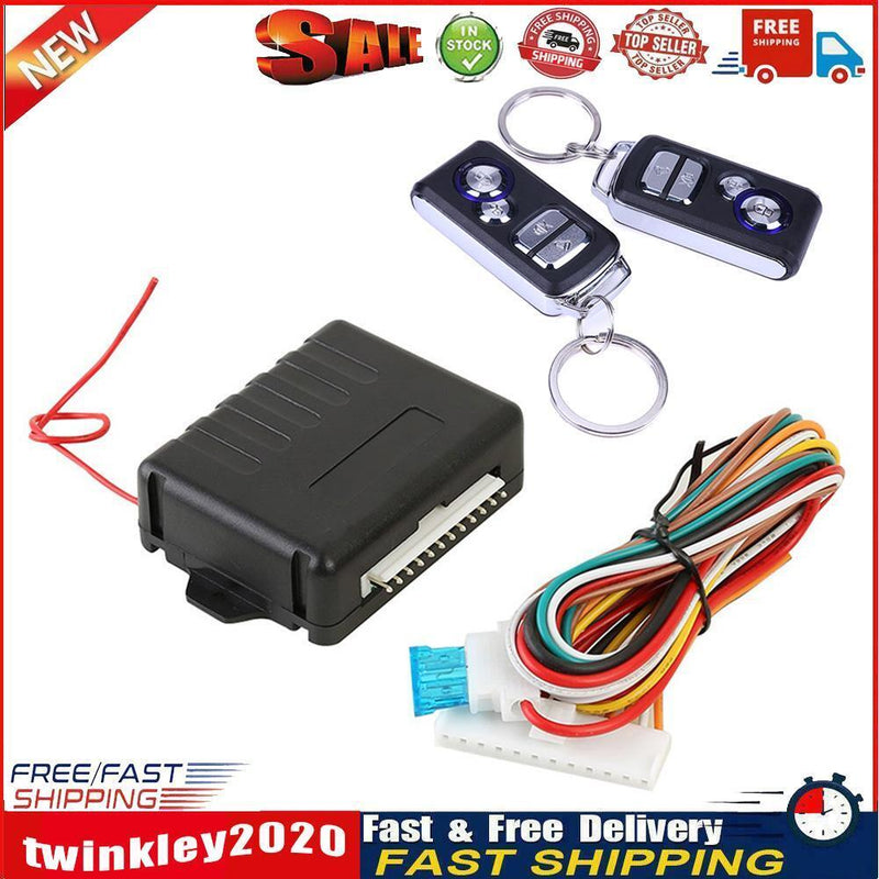 Car Remote Central Door Lock Kit Auto Keyless Entry Alarm System 410/T219 Newly