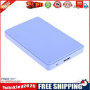 2.5in USB3.0 SATA Box 3TB HDD Hard Drive SSD External Enclosure Case (D)