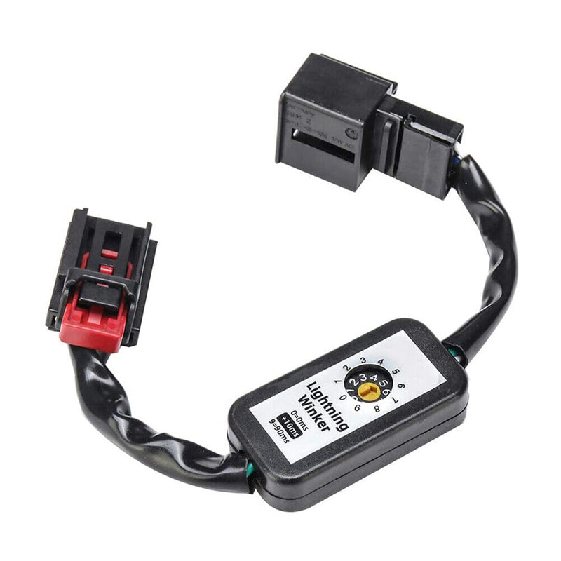 2pcs Dynamic Turn Signal LED Taillight Module Cable Wire Harness for Golf